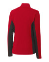 Clique Ice Pique Colorblock Womens Half Zip Tech Pullover RD_MANNB_HG 1 Thumbnail Image