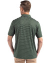 Cutter & Buck Forge Eco Fine Line Stripe Stretch  Recycled Mens Polo HTWH_PROB_HG  Thumbnail Image