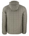 Chicago Cubs Mono Cutter & Buck Rainier PrimaLoft® Mens Eco Insulated Full Zip Puffer Jacket Poplar Melange Mannequin Back 4 Thumbnail Image