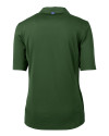 South Florida Bulls Swinging Rocky Cutter & Buck Virtue Eco Pique Recycled Womens Polo Hunter Green Mannequin Back Thumbnail Image