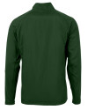 South Florida Bulls Swinging Rocky Cutter & Buck Adapt Eco Knit Hybrid Recycled Mens Full Zip Jacket Hunter Green Mannequin Back Thumbnail Image