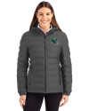 New York Jets NFL Helmet Cutter & Buck Mission Ridge Repreve® Eco Insulated Womens Puffer Jacket Elemental Grey Front Thumbnail Image