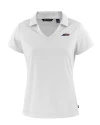 New York Jets Americana - Cutter & Buck Daybreak Eco Recycled Womens V-neck Polo White Mannequin Thumbnail Image