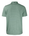 South Florida Bulls Swinging Rocky Cutter & Buck Forge Eco Heather Stripe Stretch Recycled Mens Polo Hunter Heather Mannequin Back Thumbnail Image