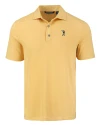 South Florida Bulls Swinging Rocky Cutter & Buck Forge Eco Stretch Recycled Mens Polo Desert Mannequin Thumbnail Image