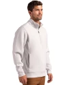 Detroit Tigers Mono Cutter & Buck Roam Epic Versatility Recycled Quarter Zip Mens Pullover Solitare Side Thumbnail Image