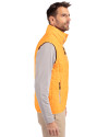 Auburn Tigers Cutter & Buck Rainier PrimaLoft® Mens Eco Insulated Full Zip Puffer Vest Satsuma Side Thumbnail Image