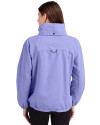 Boston Red Sox Mono Cutter & Buck Charter Eco Recycled Womens Full-Zip Jacket Hyacinth Back Thumbnail Image