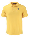 View image 7: South Florida Bulls Swinging Rocky Cutter & Buck Coastline Recycled Double Peached Mens Polo Desert Mannequin