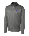 South Bend Cubs Clique Helsa Performance Mens Half Zip Pullover Sweatshirt Titan Mannequin Thumbnail Image