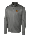 View image 6: Las Vegas Aviators Clique Helsa Performance Knit Mens Half Zip Titan Mannequin