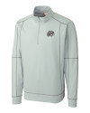 Omaha Storm Chasers Clique Helsa Performance Mens Half Zip Pullover Sweatshirt Light Grey Mannequin Thumbnail Image