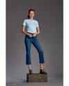 View image 2: Cutter & Buck Advantage Space Dye Womens Tee Lakeshore Lifestyle