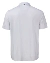 View image 24: Chicago Bears Monochromatic Cutter & Buck Pike Recycled Diamond Dot Print Mens Polo Polished Medium Gray Mannequin Back