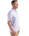 Detroit Lions Mono Cutter & Buck Pike Eco Diamond Dot Print Recycled Mens Polo Hyacinth Side Thumbnail Image
