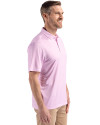 Kansas City Royals Mono Cutter & Buck Pike Eco Diamond Dot Print Recycled Mens Polo Gelato Fuchsia Side Thumbnail Image