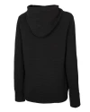 View image 2: Cutter & Buck Womens Coastal Half-Zip Hoodie Black Mannequin Back