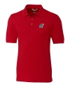 View image 7: Kansas Jayhawks Cutter & Buck Advantage Recycled Cotton-Blend Pique Mens Polo Red Mannequin