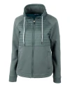 View image 3: Cutter & Buck Womens Discovery Hybrid Solid Jacket Soapstone Mannequin