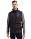 Duke Blue Devils Alumni Cutter & Buck Evoke Hybrid Softshell Recycled Mens Full Zip Vest Black Front Thumbnail Image