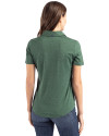 Notre Dame Fighting Irish Alumni - Cutter & Buck Coastline Epic Comfort Recycled Womens Polo Hunter Green Back Thumbnail Image