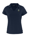 Notre Dame Fighting Irish Alumni - Cutter & Buck Daybreak Eco Recycled Womens V-neck Polo Navy Blue Mannequin Thumbnail Image