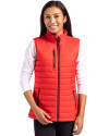 Clique Valhalla Eco Full Zip Womens Puffer Vest RD PRO_HG 1 Thumbnail Image
