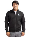 Cleveland Browns Mono Cutter & Buck Roam Eco Recycled Full Zip Mens Big & Tall Jacket Black Front Thumbnail Image