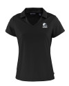 Cleveland Browns Mono Cutter & Buck Daybreak Eco Recycled Womens V-neck Polo Black Mannequin Thumbnail Image
