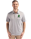 Dayton Dragons Cutter & Buck Forge Epic Confidence Fine Line Stripe Stretch Recycled Mens Polo Polished/White Front Thumbnail Image