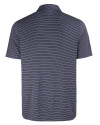 Penn State Nittany Lions Alumni Cutter & Buck Forge Epic Confidence Fine Line Stripe Stretch Recycled Mens Polo Navy Blue/White Mannequin Back Thumbnail Image