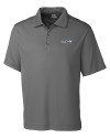 Seattle Seahawks Cutter & Buck Northgate CB DryTec Short Sleeve Mens Polo Elemental Grey Mannequin Thumbnail Image