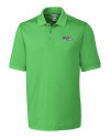 Seattle Seahawks Cutter & Buck Advantage Recycled Cotton-Blend Pique Mens Polo Cilantro Mannequin Thumbnail Image
