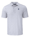 Penn State Nittany Lions Alumni Cutter & Buck Pike Eco Flora Print Recycled Mens Big & Tall Polo Polished Medium Gray Mannequin Thumbnail Image