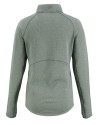 South Florida Bulls Swinging Rocky Cutter & Buck Peshastin Fleece Recycled Womens Half Zip Pullover Hunter Heather Mannequin Back Thumbnail Image