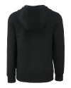 Texas Longhorns 100 Years at DKR Cutter & Buck Roam Eco Half Zip Recycled Mens Hooded Pullover Black Mannequin Back Thumbnail Image