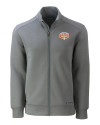 Texas Longhorns 100 Years at DKR Cutter & Buck Roam Epic Versatility Recycled Full Zip Mens Jacket Elemental Grey Mannequin Thumbnail Image