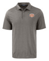Texas Longhorns 100 Years at DKR Cutter & Buck Coastline Epic Comfort Recycled Mens Polo Elemental Grey Mannequin Thumbnail Image