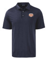Texas Longhorns 100 Years at DKR Cutter & Buck Coastline Epic Comfort Recycled Mens Polo Navy Blue Mannequin Thumbnail Image