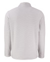 Penn State Nittany Lions Alumni Cutter & Buck Hunts Point Eco Textured Fleece Recycled Mens Snap Pullover Polished Medium Gray Mannequin Back Thumbnail Image