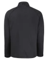 View image 4: FSU Bobby Bowden Cutter & Buck Peshastin Recycled Grid Fleece Mens Full Zip Jacket Black Heather Mannequin Back