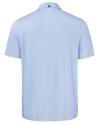 Boise State Broncos Cutter & Buck Pike Eco Diamond Dot Print Recycled Mens Polo Tour Blue Mannequin Back Thumbnail Image