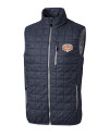 Texas Longhorns 100 Years at DKR Cutter & Buck Rainier PrimaLoft® Mens Eco Insulated Full Zip Puffer Vest Anthracite Melange Mannequin Thumbnail Image
