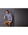 Cutter & Buck Long Sleeve Tailored Fit Stretch Gingham Mens Shirt LYN_LFS_HG 1 Thumbnail Image