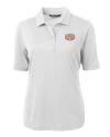 Texas Longhorns 100 Years at DKR Cutter & Buck Virtue Eco Pique Recycled Womens Polo White Mannequin Thumbnail Image