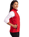 Clique Tempo Eco Stretch Full Zip Womens Softshell Vest REDB PROS_HG 1 Thumbnail Image