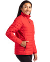 Clique Elevation Eco Full Zip Womens Puffer Jacket RD PROS_HG 1 Thumbnail Image