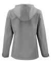 Clique Telemark Eco Stretch Softshell Full Zip Womens Hooded Jacket PSL_MANNB_HG 1 Thumbnail Image