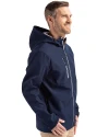 Clique Telemark Eco Stretch Softshell Full Zip Mens Hooded Jacket DN PROS_HG 1 Thumbnail Image