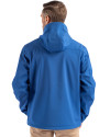 View image 20: Clique Telemark Recycled Stretch Softshell Mens Full Zip Hooded Jacket Royal Blue Back